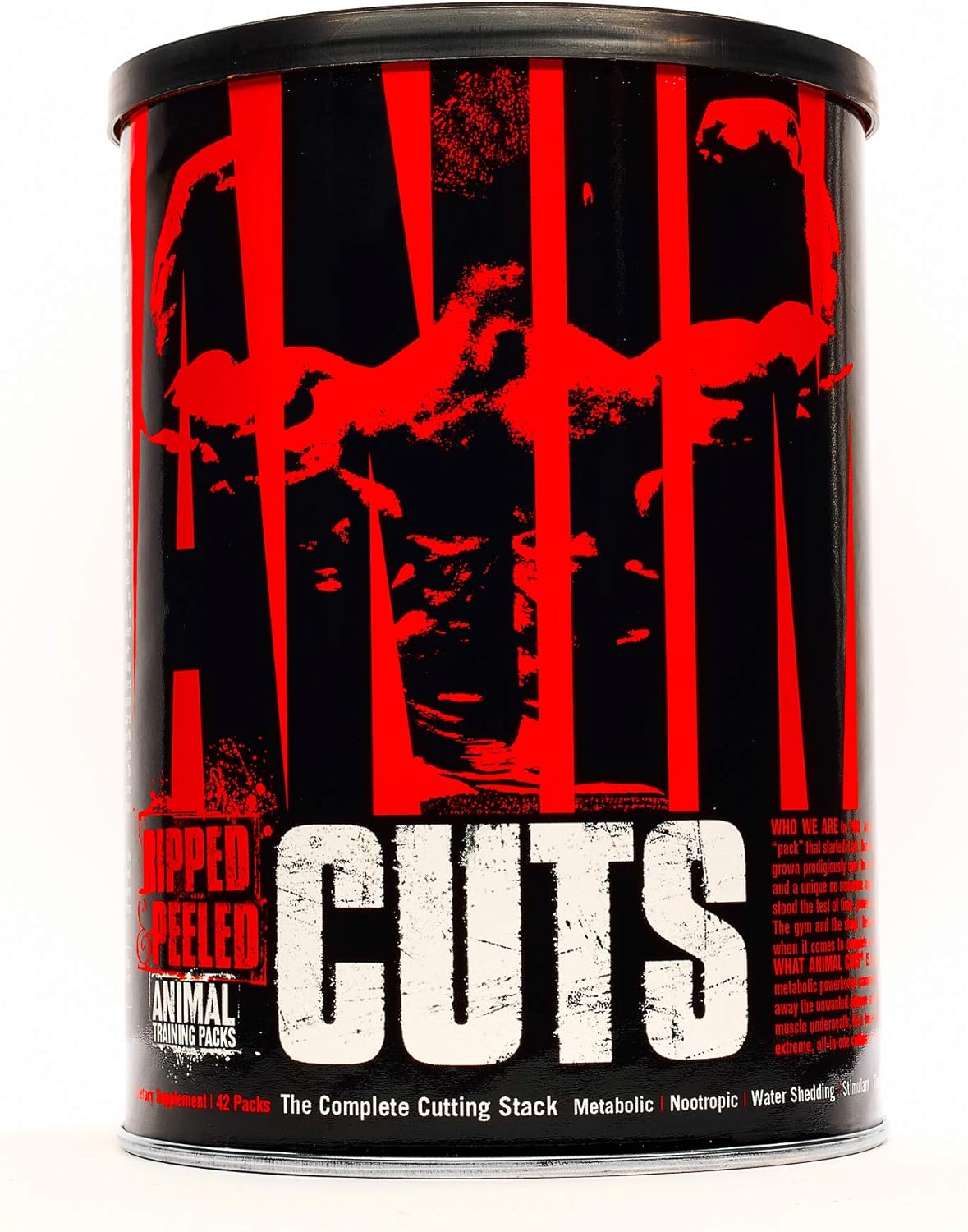 Animal Cuts – All-in-one Complete Fat Burner Supplement with Thermogenic and Metabolism Support - Energy Booster, Raspberry Ketones and Thyroid Complex – 42 Packs, Default, 42 cm: Health & Personal Care