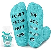 Babycop Funny Gifts for Mom, Dog Mom Gifts for Women, Fuzzy Dog Socks, Christmas Stockings Stuffers