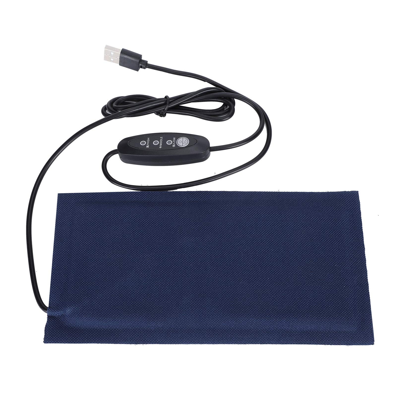 Pssopp Reptile Heating Mat Vivarium Heat Pads Aquarium Heating Mat Vivarium Pet Tank Warmer Mat Pad for Reptiles, Lizards, Turtles, Snakes(S)