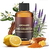 AROMADD AROMADD 24K Celestia Diffuser Oil Inspired by Luxury Hotel Scent 3.38 Fl Oz (100ml), Aroma Diffuser & Hotel Fragrance Diffuser Oil, Essential Oil Diffuser for Aromatherapy, Long-Lasting