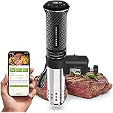 KitchenBoss WiFi Sous-Vide Cooker 1100W:Professional Cuiseur Sous Vide Precision Cooker, Immersion Circulator IPX7 Waterproof