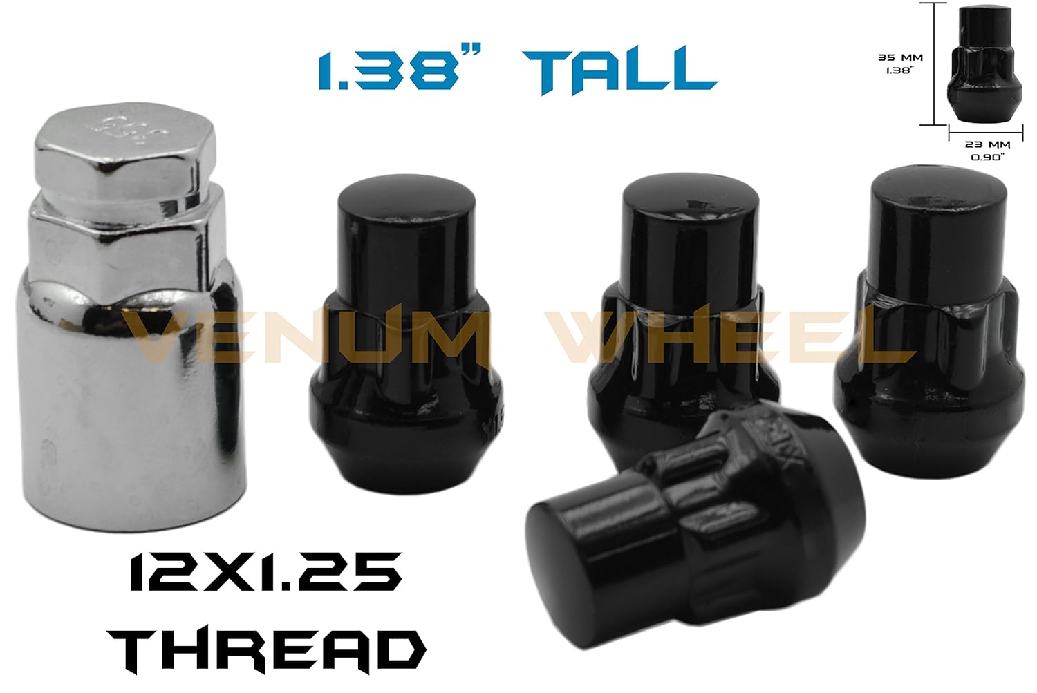 KEY FOR NISSAN ARMADA 24PC 12X1.25 CHROME STEEL SPLINE DRIVE LOCK LUG