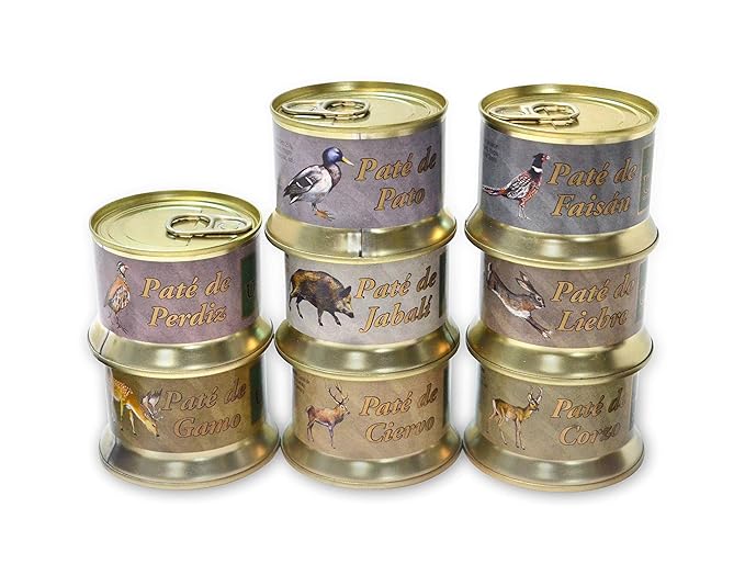 Paté de faisán al Oporto Montes Universales (125g): Amazon.es ...