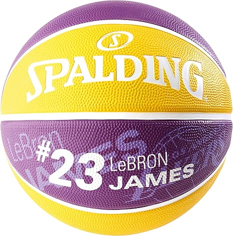 Spalding Nba Player Lebron James Sz 7 848z Basketball Ball Purple Yellow 7 Amazon Co Uk Sports Outdoors Spalding Nba Player Lebron James Sz 7 848z Basketball Ball Purple Yellow 7 Amazon Co Uk Sports Outdoors