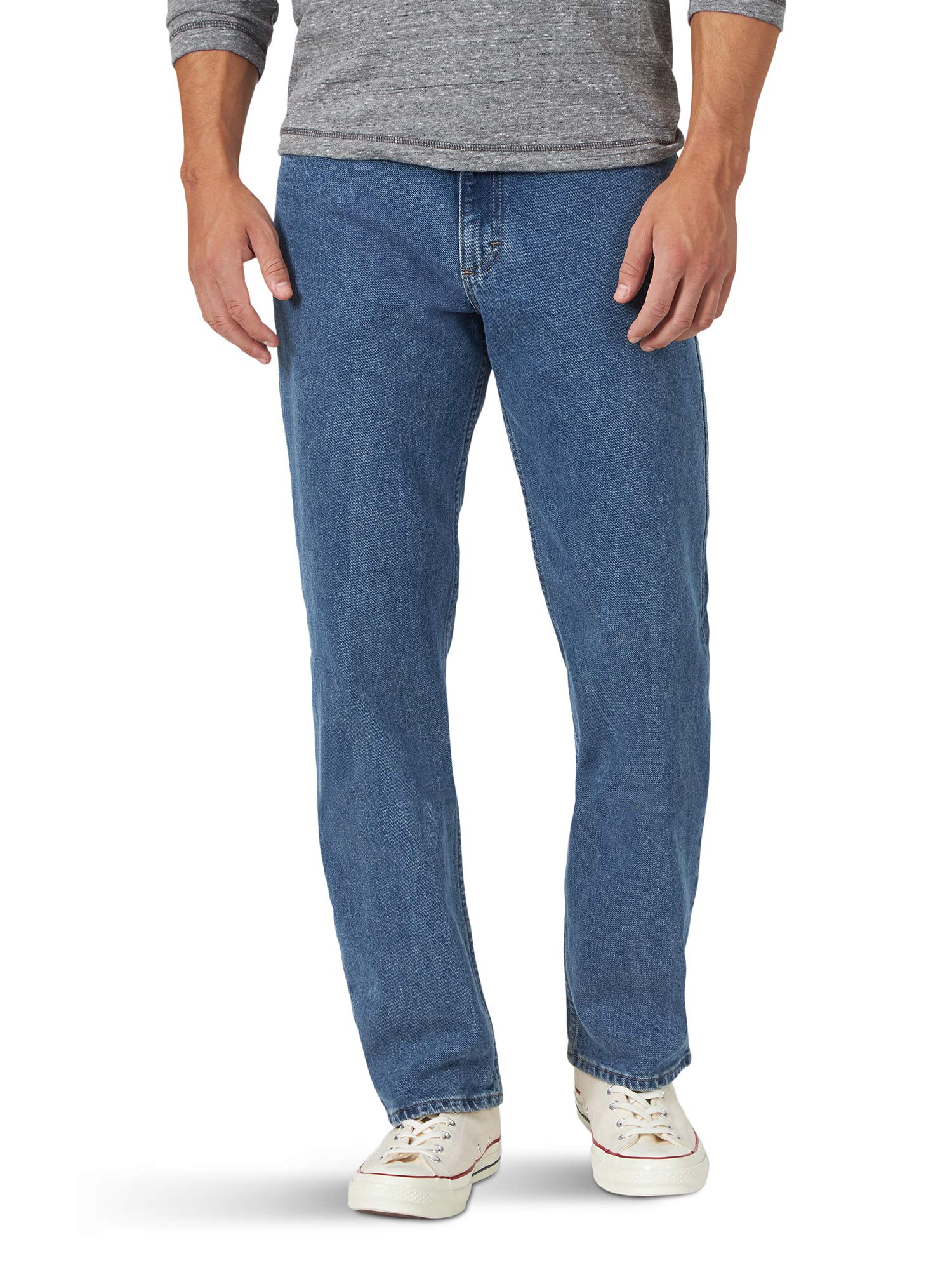 Wrangler Authentics Men's Classic 5-Pocket Relaxed Fit Flex Jean