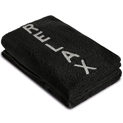 CelinaTex New-Well Saunatuch, Frottee Baumwolle, Sauna Handtuch in schwarz, 80 x 200 cm, 0002148
