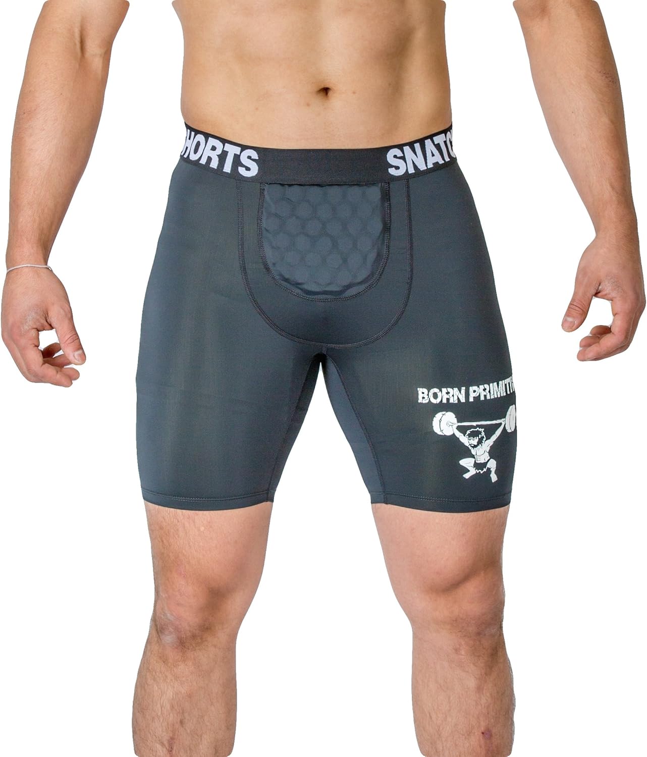 Born Primitive Men's Compression Snatch Shorts (Medium