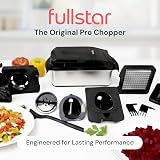Fullstar 9-in-1 Vegetable Chopper & Cutter Stainless Steel Black view 2