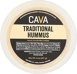 CAVA Traditional Hummus, 8 OZ