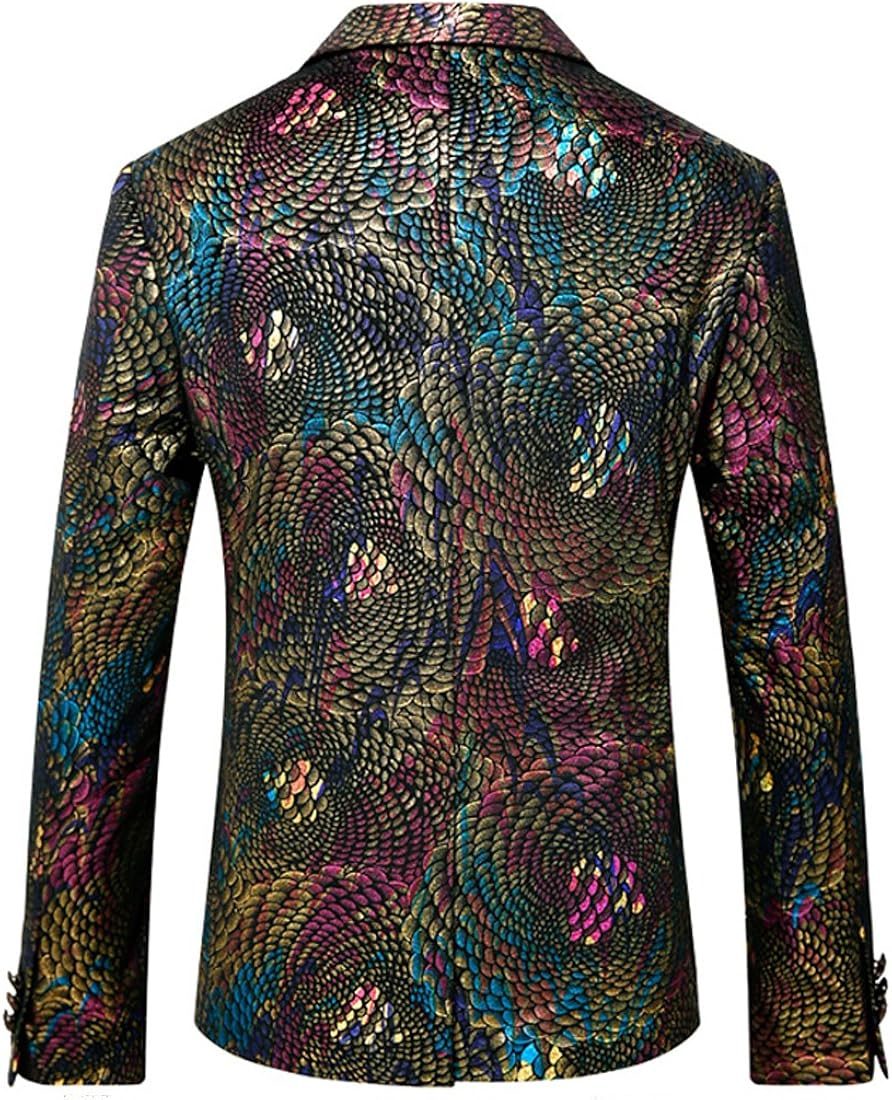 printed coat for mens