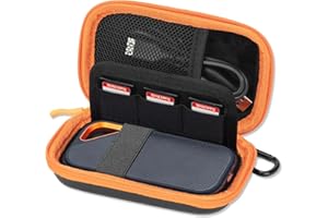 Hard Case for SanDisk Extreme Pro/SanDisk Extreme Portable External SSD 2TB 1TB 500GB 128GB, Memory Card SD SDXC SDHC Card Ho