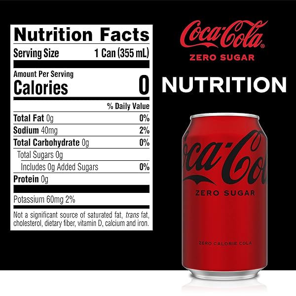 COCA-COLA ZERO, 12 FL OZ, 12 PACK