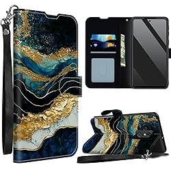 SROJDHFJB Teal Marblle for ConsumerCellular Iris