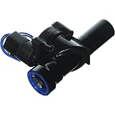 Hydro-Rain 1" Push-Fit Reverse Flow Inline Valve W/Blu-Lock Outlet