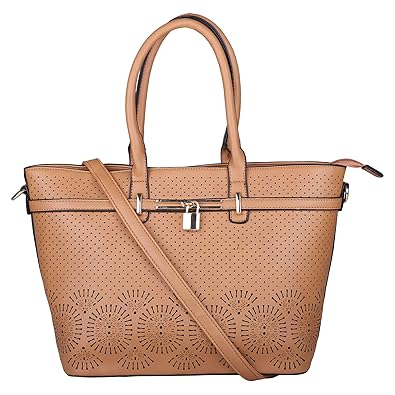 Giordano Womens Tote Bag (Brown)