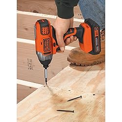 BLACK+DECKER 20V MAX* POWERCONNECT 1/4 in. Cordless