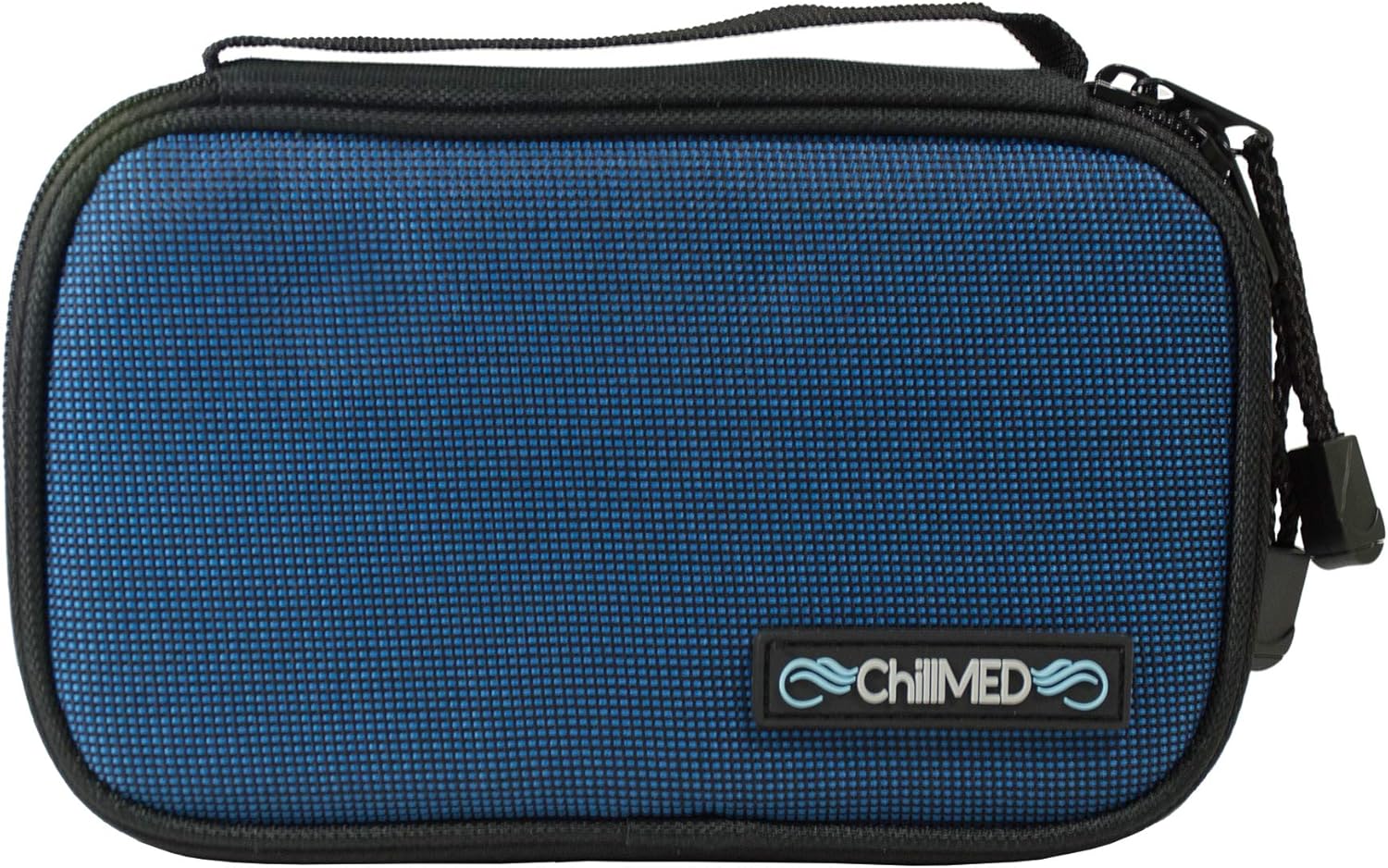 ChillMED to-Go Medication Kit - Compact Cooler Bag to Organize Insulin, Migraine Medication, and More - Includes 3 oz Reusable Cold Pack - Up to 3 Hours of Cool Time (Slate): Health & Personal Care