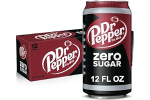 Dr Pepper, Zero Sugar, 12 Ounce, 12 Count