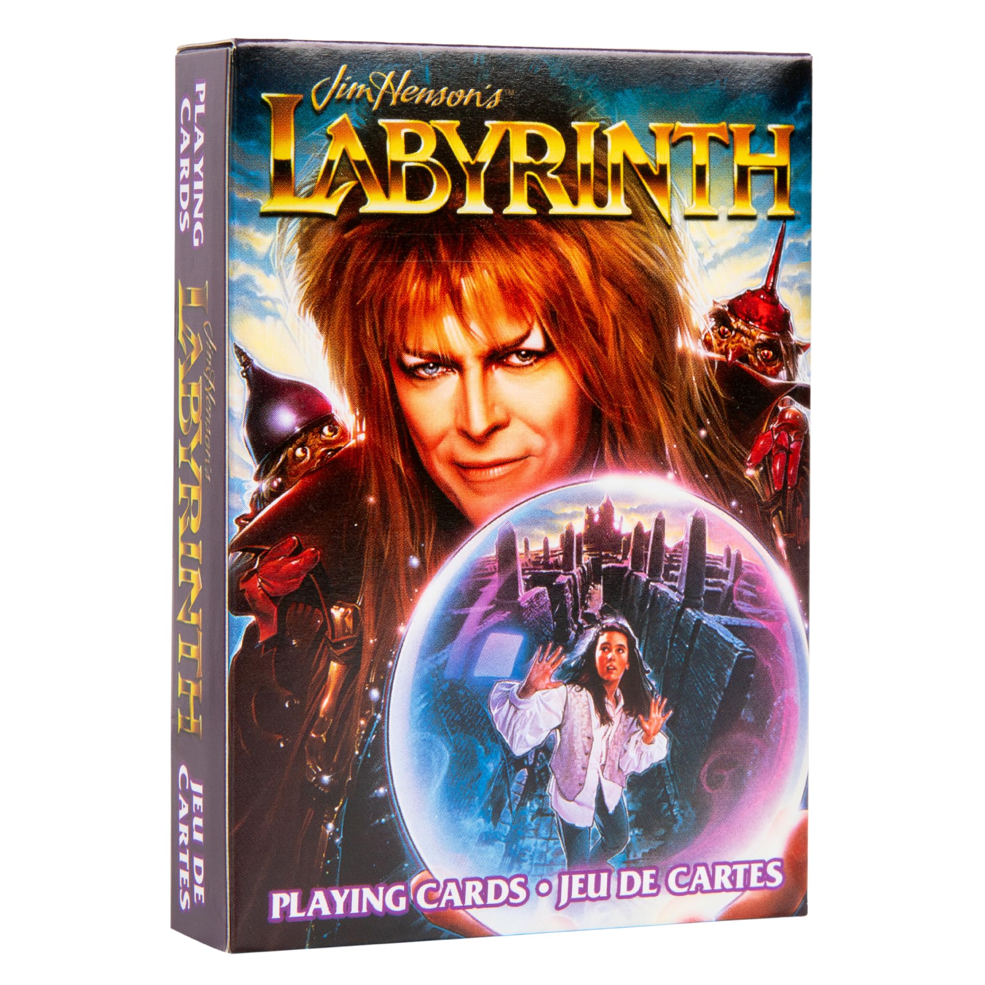 Labyrinth Film David Bowie Set Of 52 Playing Cards + Jokers. Licensed Product