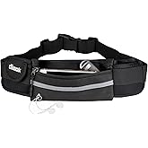 Dimok Running Belt Waist Pack - Water Resistant Runners Belt Fanny Pack for Hiking Fitness – Adjustable Running Pouch for Pho