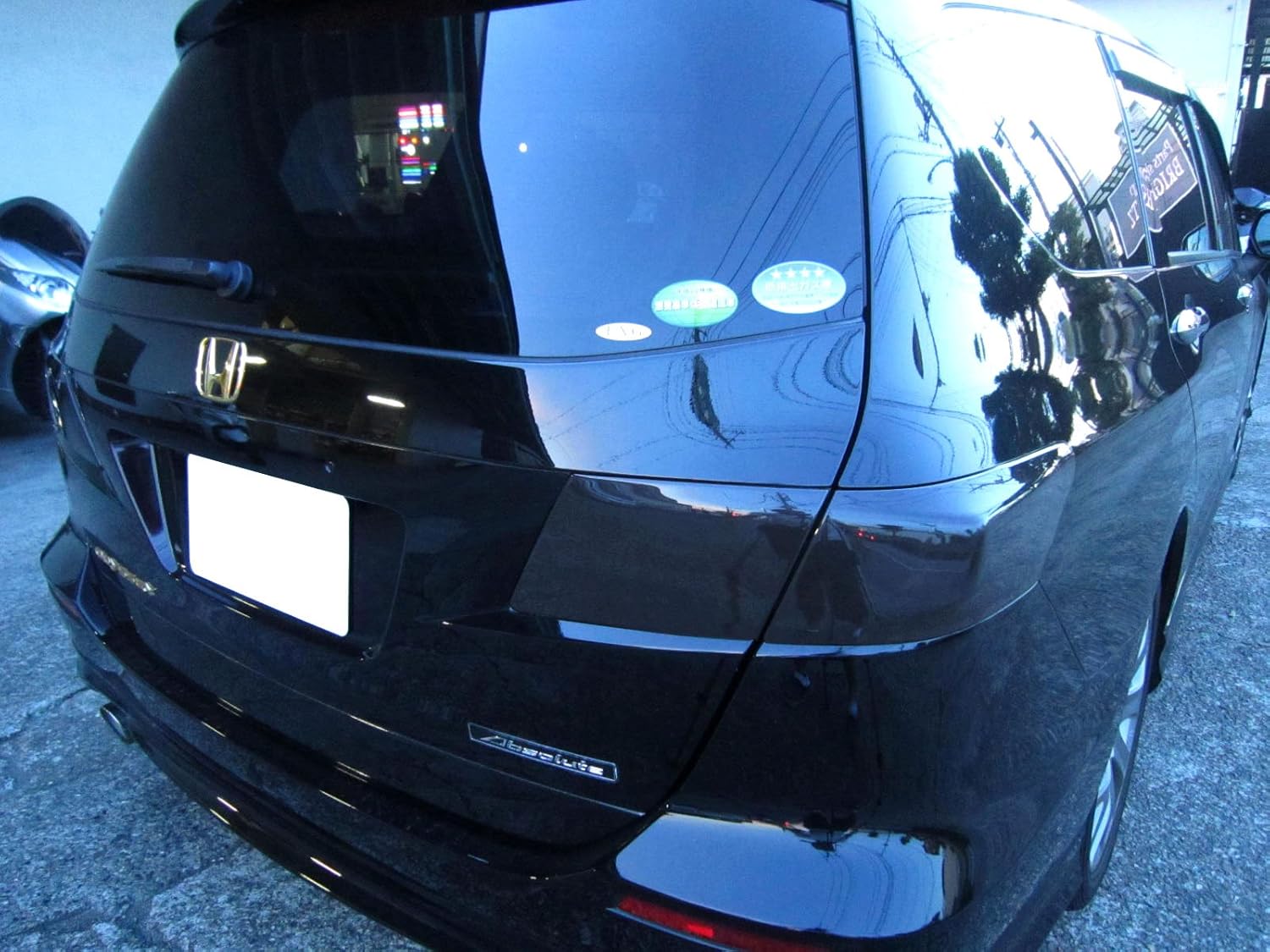 Amazon Brightz オデッセイ Rb3 Rb4 前期 スモークテールライトカバー Smo Rea 052 Rb 3 4 オデッセー オデッセエ オデッセェ オデッセエー オデッセェー 6119 車 バイク 車 バイク