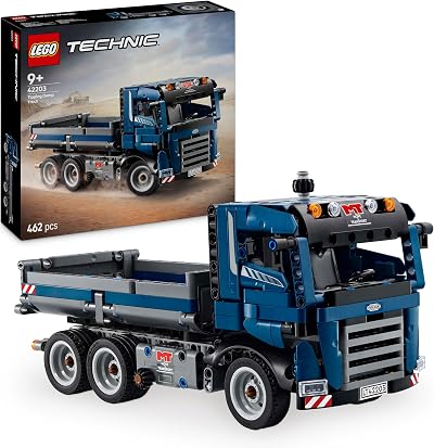 LEGO Technic Tipping Dump Truck 42203 with Steering & Moving Dump Box