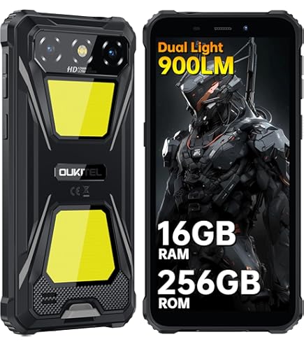 Amazon.com: OUKITEL Rugged Android 14 Phone, 64GB ROM + 128GB
