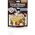 SmartBones DoubleTime Rolls and Playtime Chews, Treat Your Dog to a Rawahide-Free Chew Made with Real Meat and Vegetables