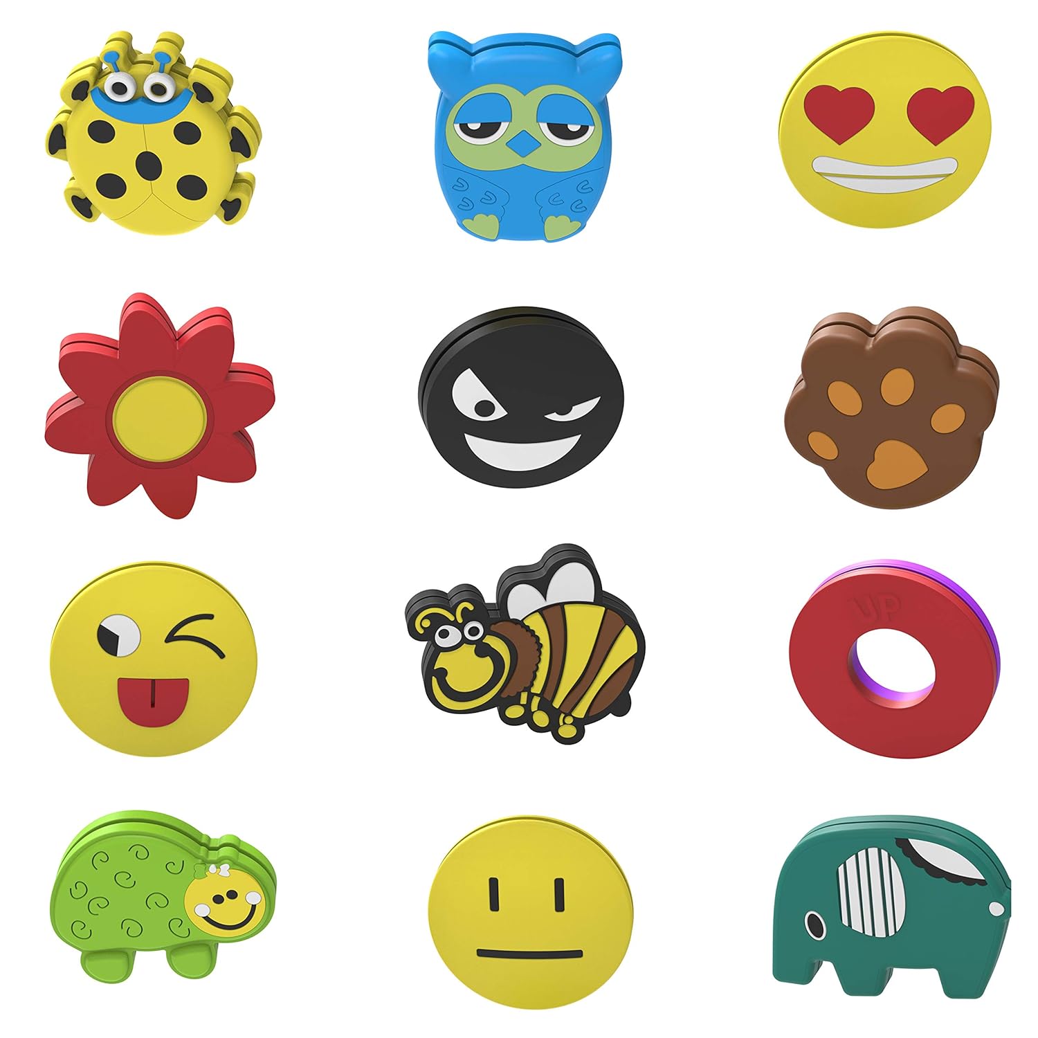 Sorbz Tennis Dampeners | Super 12 Pack | Have Fun and Personalize Your Racket with Shock Absorbers for Tennis Players | Latest 2018 Designs