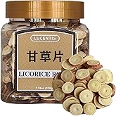 Premium Licorice Root Tea Slices (甘草茶) – 7.76oz (220g) – 100% Natural, Cut & Sifted for Soothing & Digestive Support