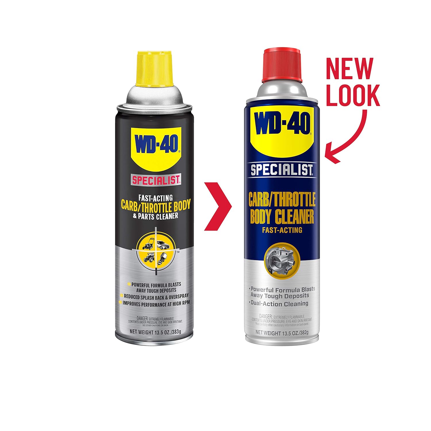 WD-40 - 300134 Specialist Carb/Throttle Body & Parts Cleaner, 13.5 OZ: Industrial & Scientific