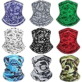 Cooling Neck Gaiter For Men Women UV Face Mask Cover Sun Protection Balaclava Bandana