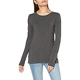 Amazon Essentials Women's Regular-Fit Long-Sleeve Crewneck T-Shirt (Available in Plus Size)