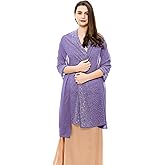 REEMONDE Womens Rhinestones Pashmina Shawls and Wraps for Evening Dresses Chiffon Shawl Sparkly Scarf