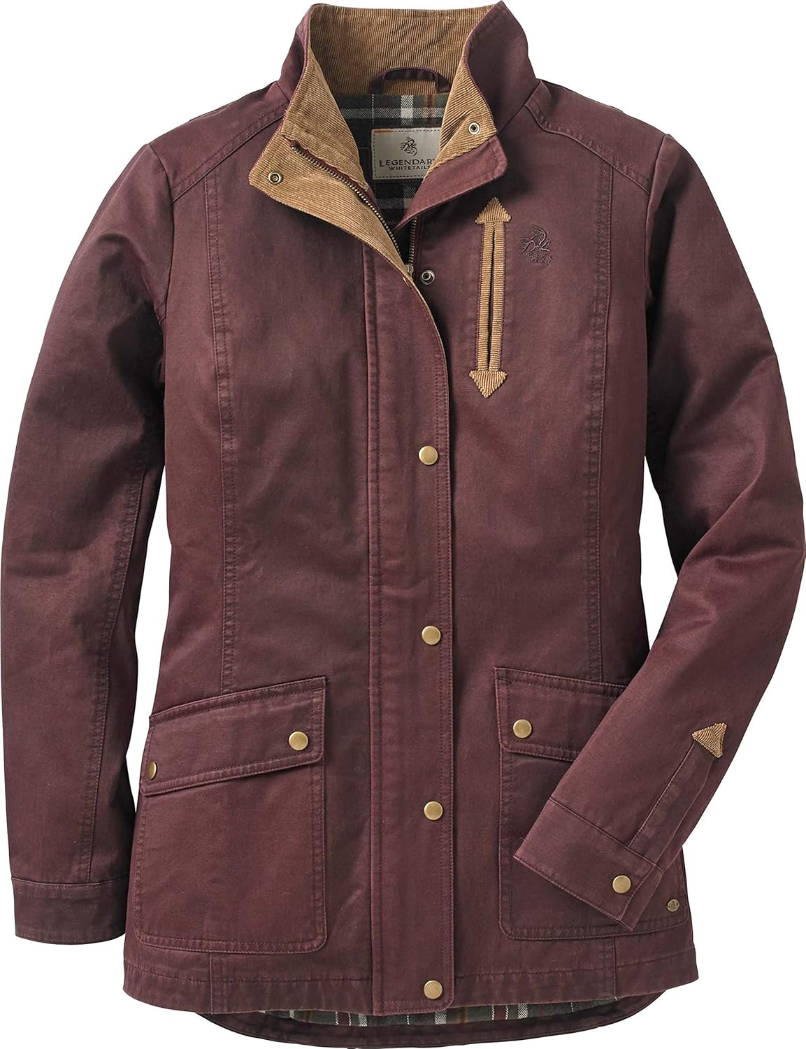 Legendary Whitetails Women's Saddle Country Shirt Jacket: Clothing