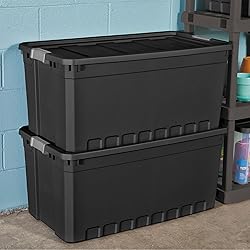 Sterilite 50-Gallon Large Stackable Rugged