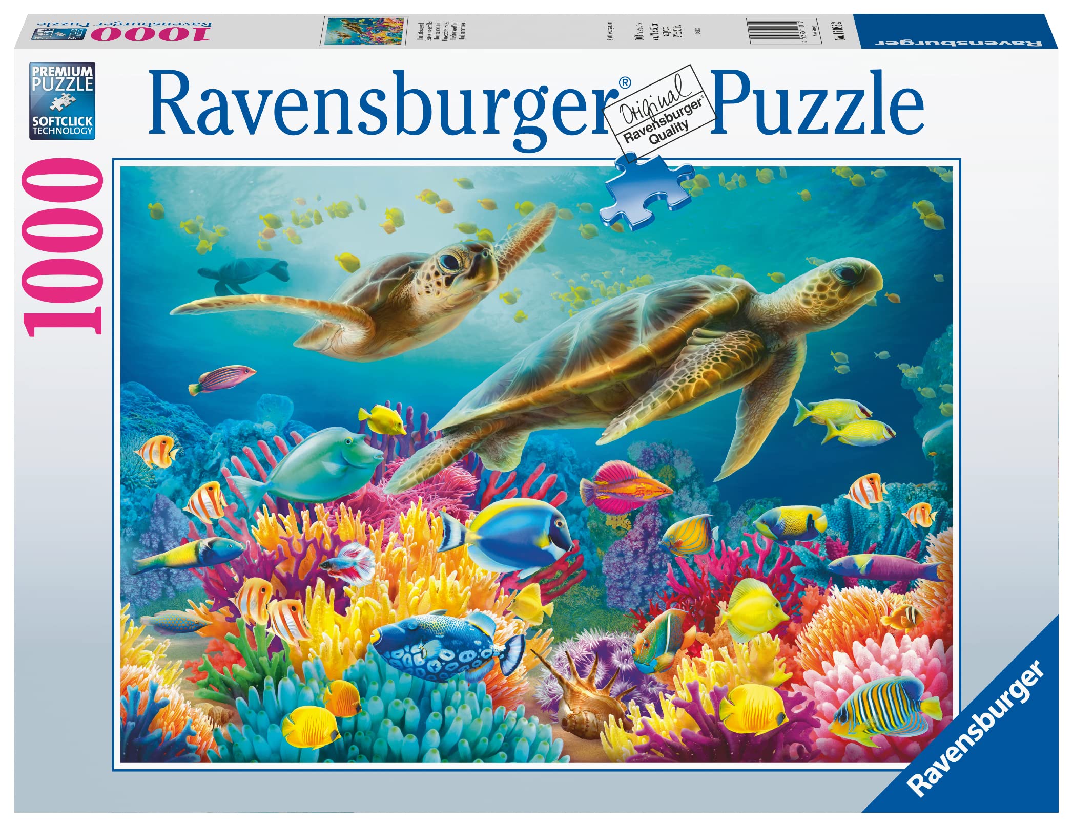 RAVENSBURGER PUZZLE 17085 Blue Underwater World 1000 Pieces Puzzle
