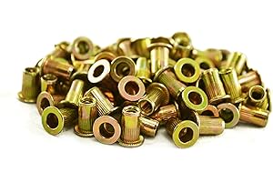 Astro Pneumatic Tool RN832#8-32 Steel Rivet Nuts, 100 Piece