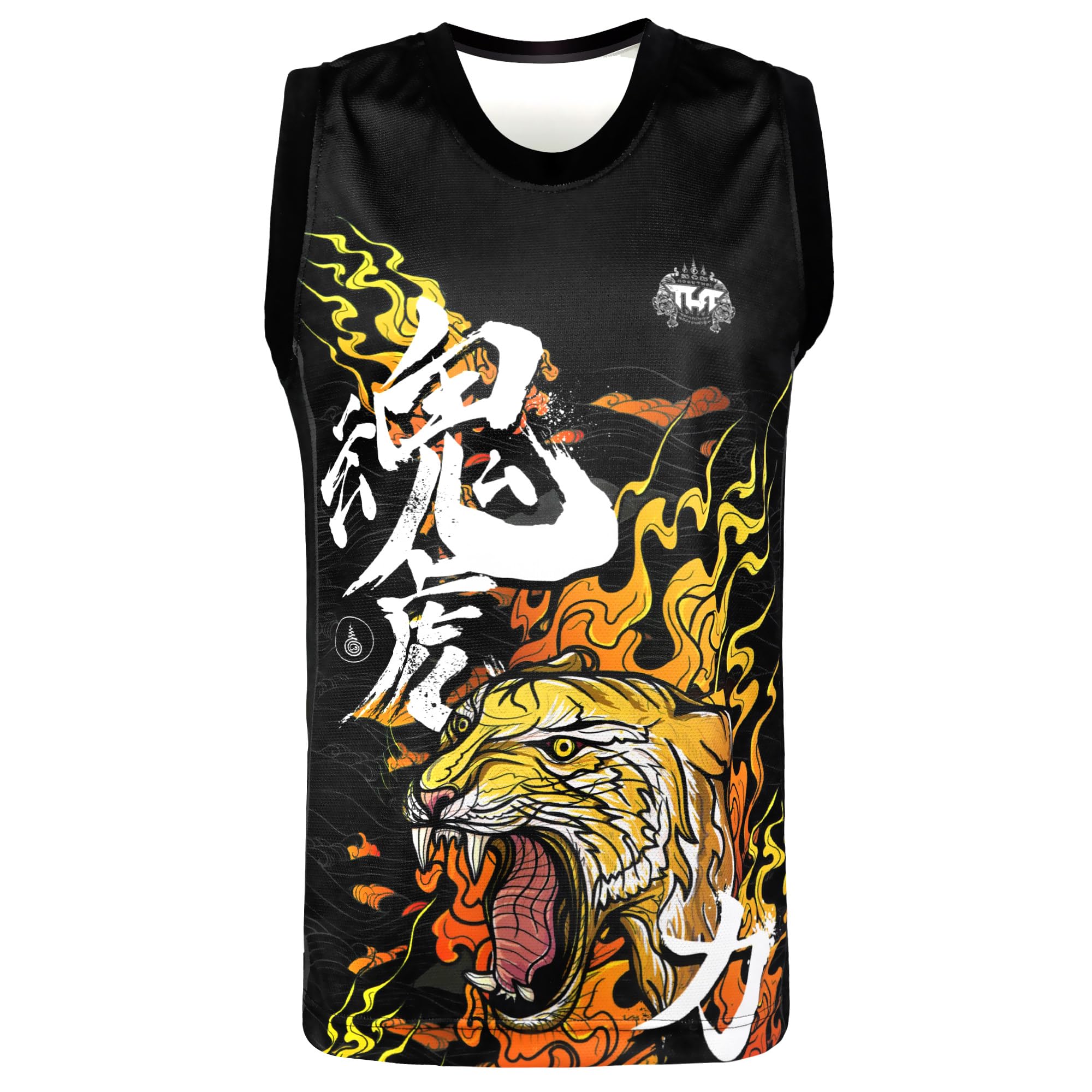 Photo 1 of Tuff Sport Tank Top Muay Thai Boxing Vest Top Workout Shirt Sleeveless Gym Fitness Training (US, Alpha, Medium, Regular, Regular, TUF-TT108)