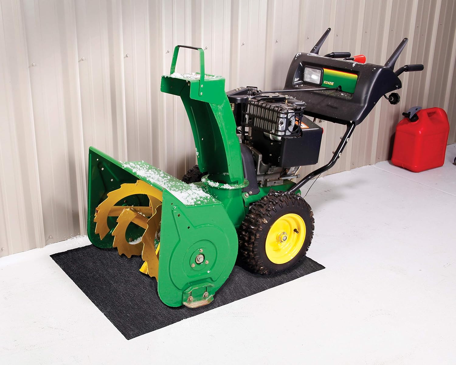 Snow Removal Snow Blower Mat by New Pig 3 x 5 Protect Garage Floor from