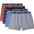 Tommy Hilfiger Men's Cotton Classics Woven Boxers, 4-Pack