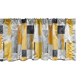 Ambesonne Abstract Window Valance Pack of