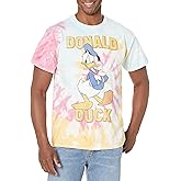 Disney Mens Characters Donald Duck Young Men's Short Sleeve Tee ShirtT-Shirt