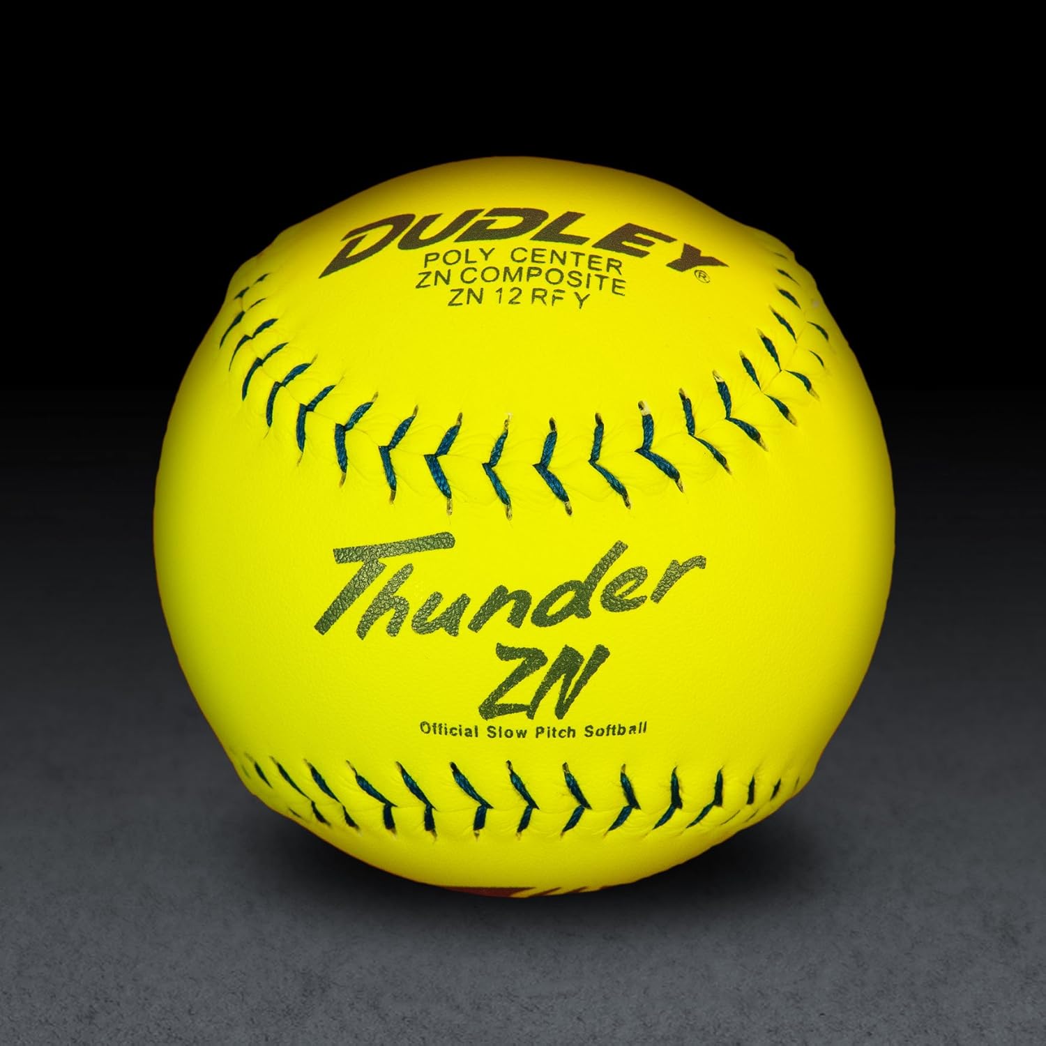 Balle De Softball Dudley Thunder WS12 Officielle Vintage - Neuve Dans Sa Boîte, Jamais Utilisée
