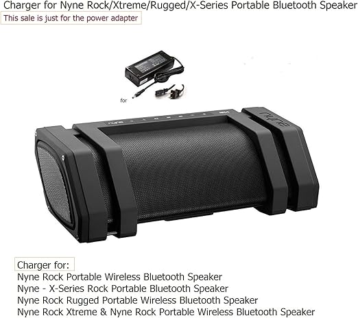nyne rock xtreme portable bluetooth speaker