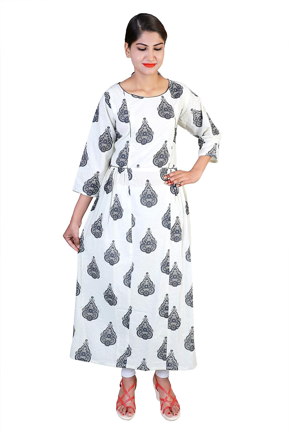 long kurti for pregnant lady