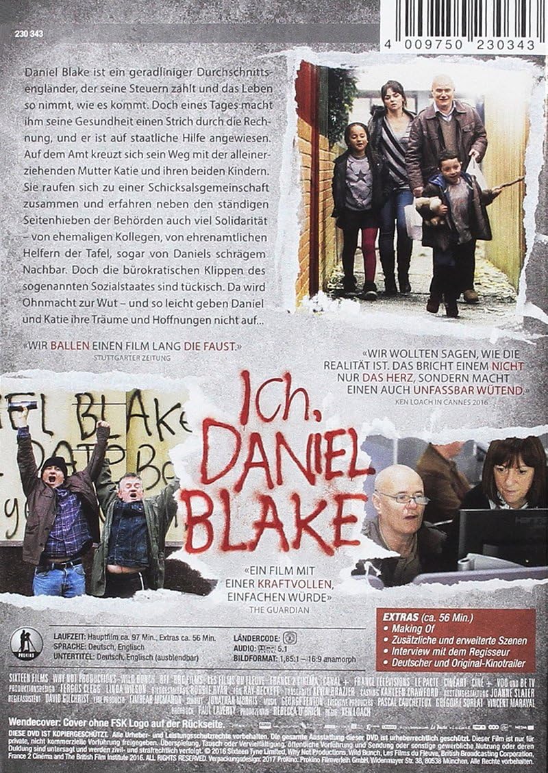 Ich Daniel Blake Amazon Co Uk Dvd Blu Ray
