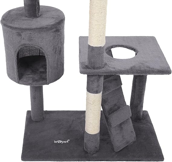 Avec Grotte Hamac Et Echelle Leopet Arbre Grattoir Pour Chat Hauteur 135 Cm Diverses Couleurs Au Choix Gris Ameublement Et Decoration Jaimenavarroconcejal21 Meubles Avec Grotte Hamac Et Echelle Leopet Arbre Grattoir Pour Chat Hauteur 135 Cm Diverses Couleurs Au Choix Gris Ameublement Et Decoration Jaimenavarroconcejal21 Meubles