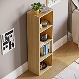 Vida Designs Oxford 4 Tier Cube Bookcase Oak Shelving Storage Unit view 7