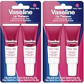 Vaseline Lip Therapy Rosy Lips Moisturizing Lip Balm - Twin Pack (2-Pack)